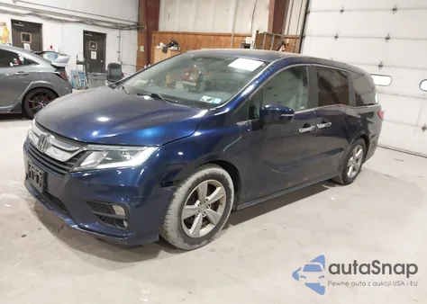 2019 Honda Odyssey Ex-L z USA, uszkodzony, nr VIN 5FNRL6H75KB042848